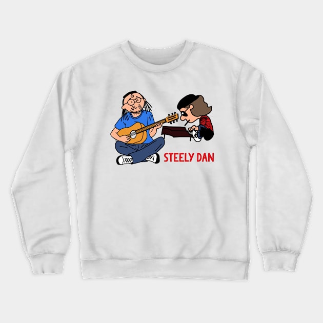 Steely Dan Retro Crewneck Sweatshirt by Aftizi Family